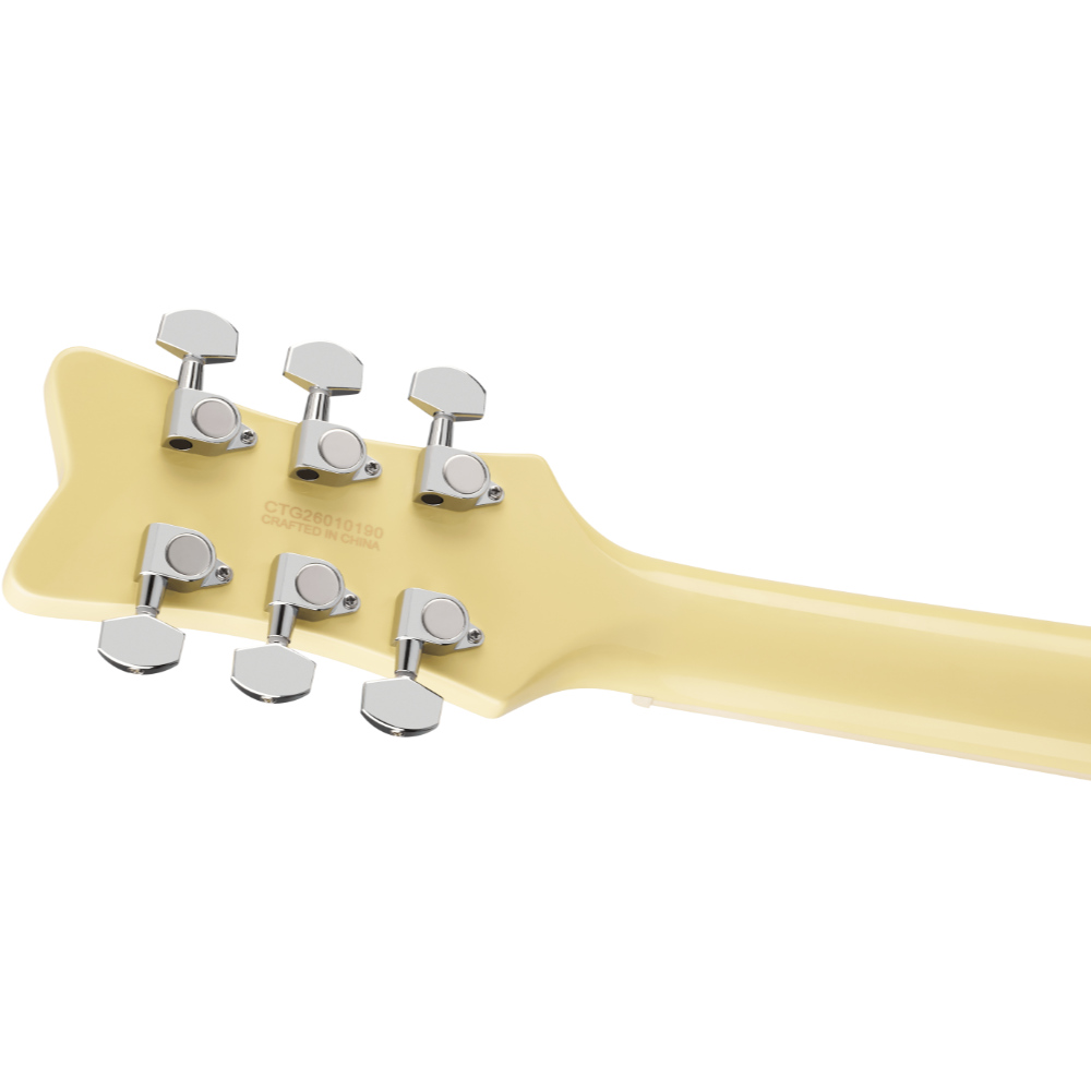GRETSCH グレッチ Streamliner CVT Aged White エレキギター ヘッドバック画像