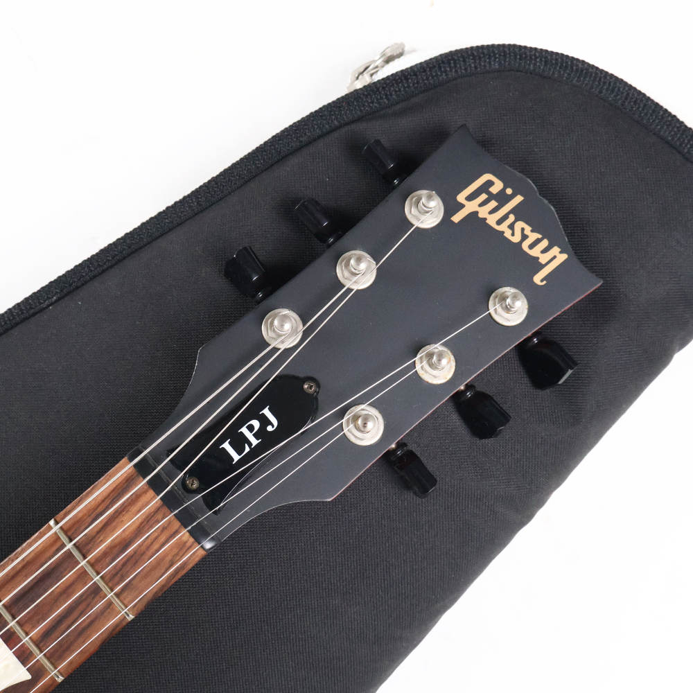 【中古】 エレキギター Gibson LPJ Satin Cherry 2012年製 2013Model 3.78kg Les Paul ギブソン レスポール ヘッド画像