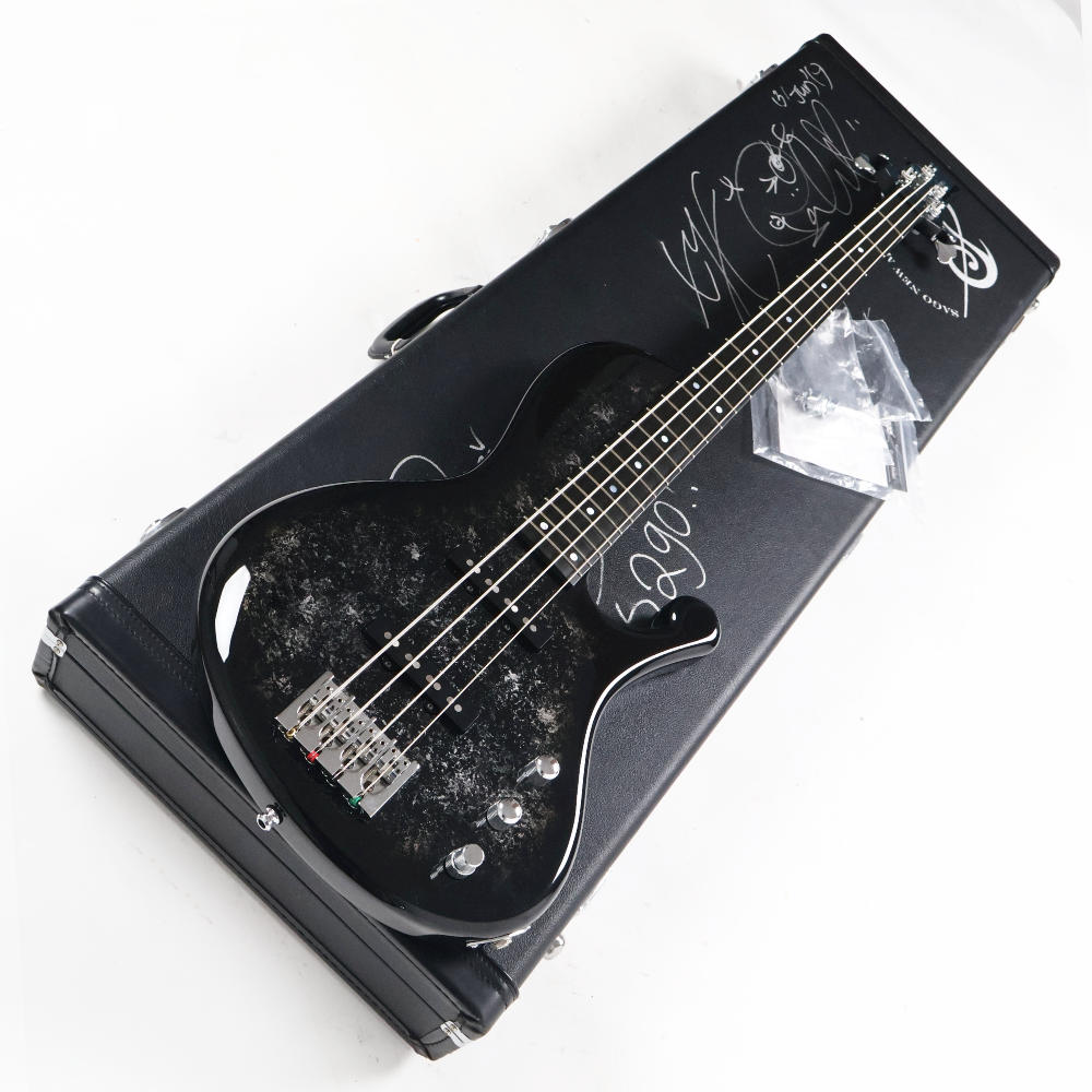 【中古】SAGO サゴ Custom Model RIO Mary’s Blood 2019年製 エレキベース メンバー全員の直筆サイン入り