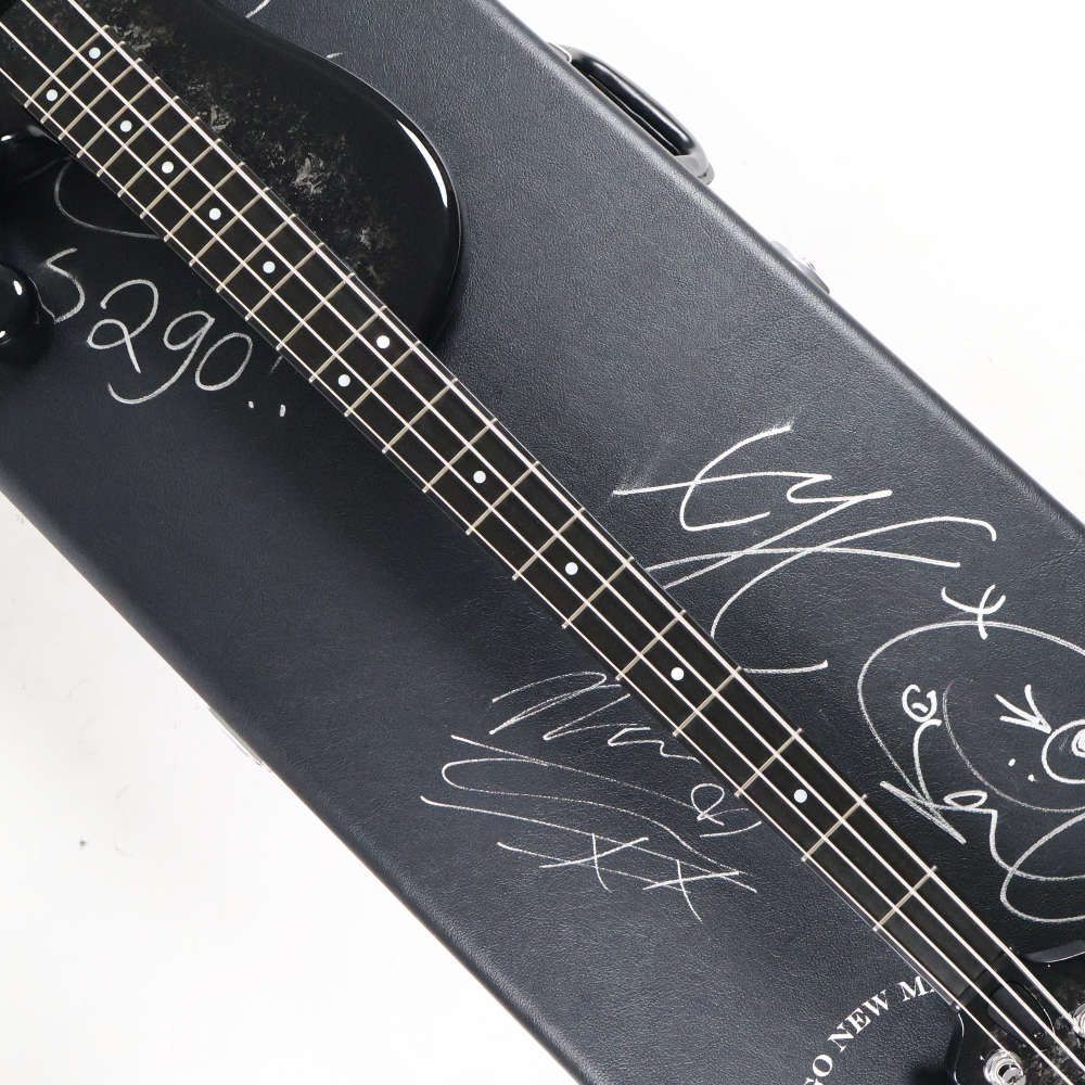 【中古】SAGO サゴ Custom Model RIO Mary’s Blood 2019年製 エレキベース メンバー全員の直筆サイン入り ネック