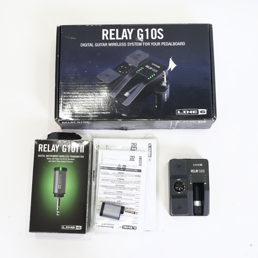 【中古】 ギターワイヤレス LINE6 RELAY G10S ギターワイヤレスシステム