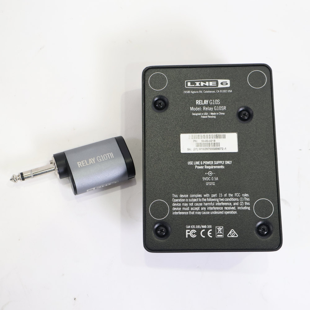 【中古】 ギターワイヤレス LINE6 RELAY G10S ギターワイヤレスシステム 詳細画像