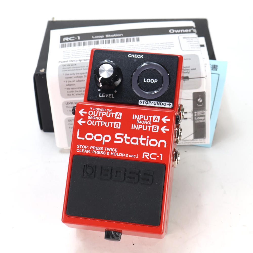 【中古】 ループステーション エフェクター BOSS RC-1 Loop Station ボス ギターエフェクター