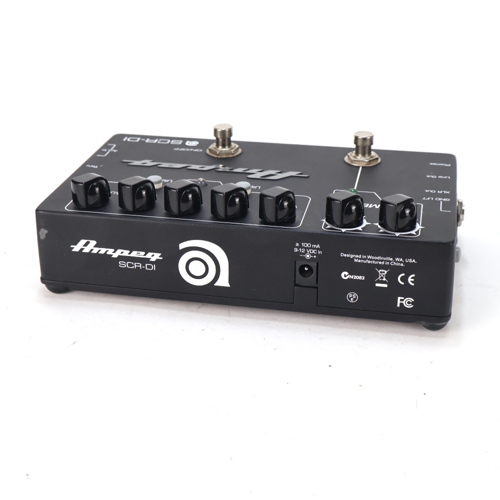 【中古】 Ampeg SCR-DI ベース用DI アンペグ ベースプリアンプ DI リア画像
