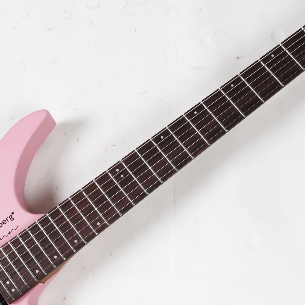【訳あり】エレキギター strandberg BODEN ESSENTIAL 6 Coral Pink アウトレット ストランドバーグ ボーデン エッセンシャル 指板