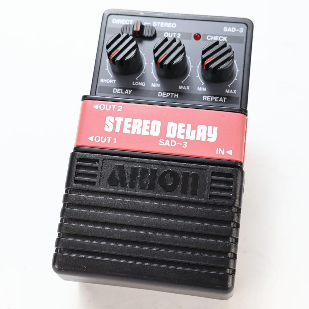 【中古】 ステレオアナログディレイ ARION SAD-3 アリオン ギターエフェクター