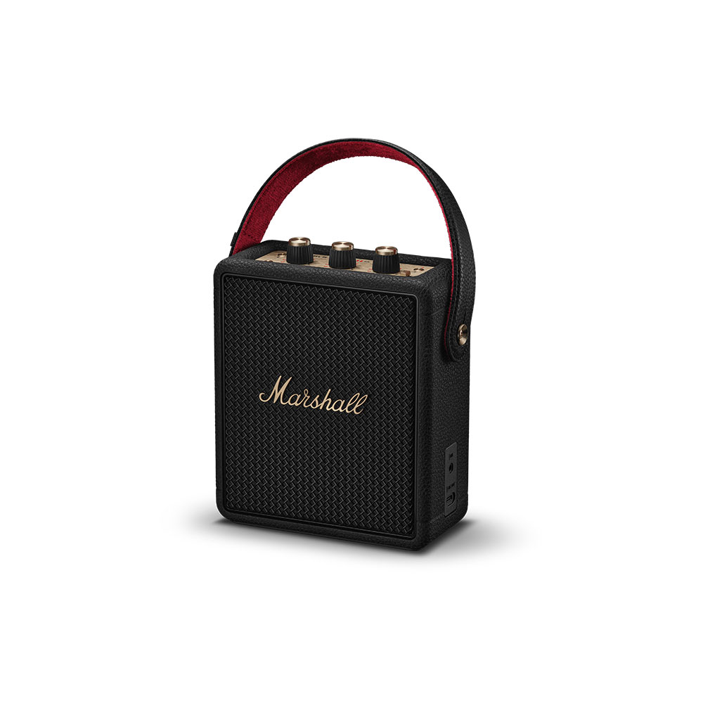 Marshall マーシャル Stockwell III Black and Brass Bluetooth ワイヤレススピーカー 全体