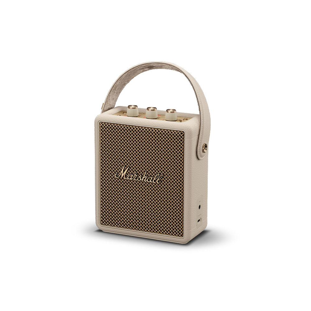 Marshall マーシャル Stockwell III Cream Bluetooth ワイヤレススピーカー 全体
