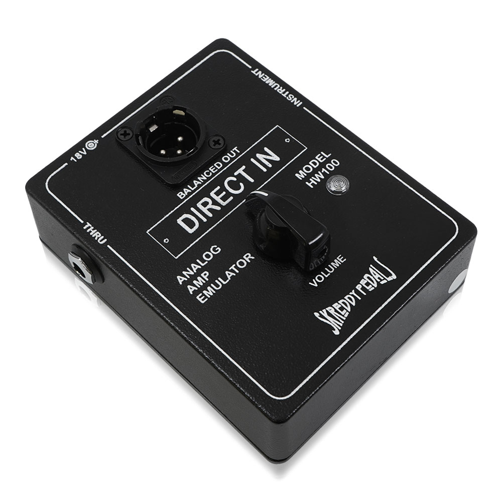 Skreddy Pedals スクレディペダルズ Direct In アンプシミュレーター内蔵ダイレクトボックス エフェクター 全体