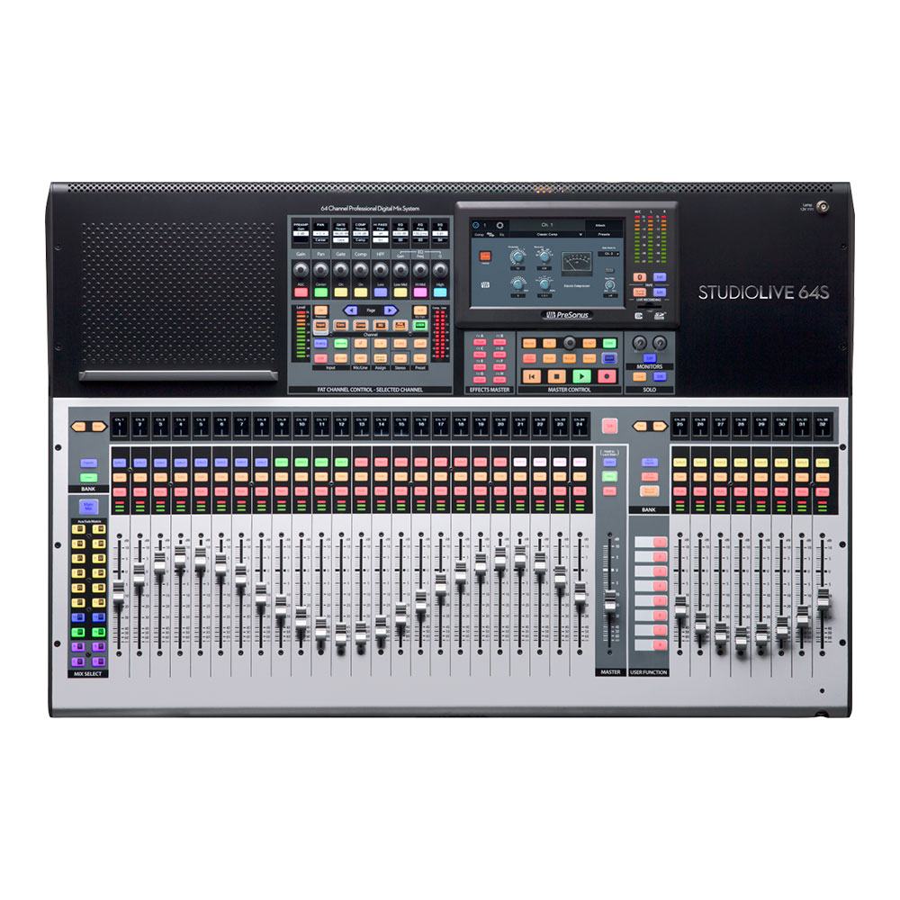 PreSonus プレソナス StudioLive 64S Digital Console Mixer デジタルミキサー