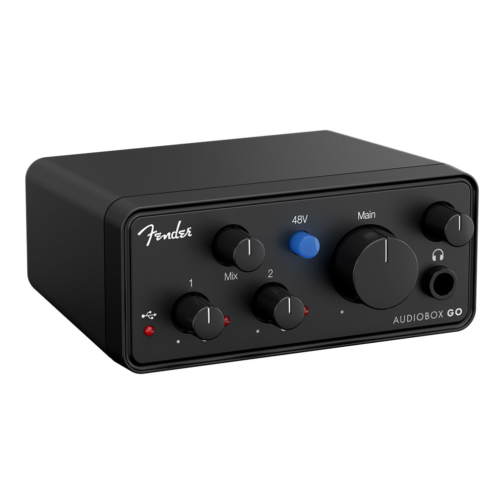 Fender フェンダー AudioBox GO USB-Cオーディオインターフェイス 全体