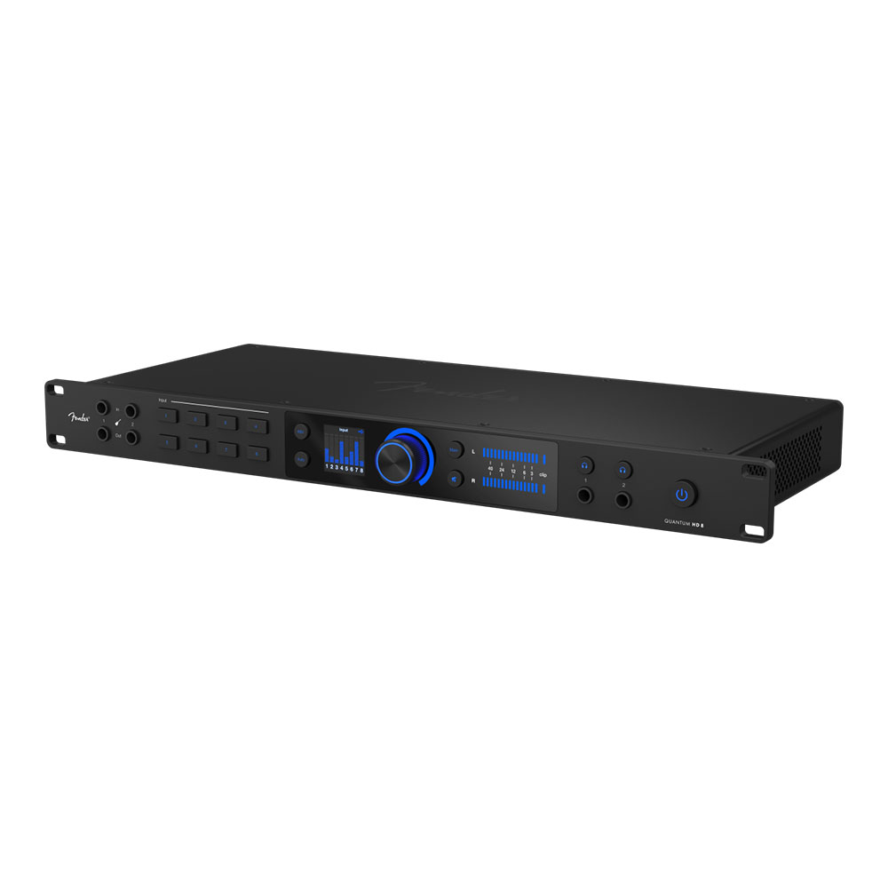 Fender フェンダー Quantum HD 8 USB-C Audio Interface USB-Cオーディオインターフェイス 全体