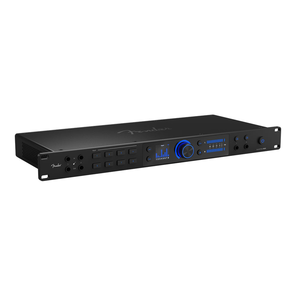 Fender フェンダー Quantum HD 8 USB-C Audio Interface USB-Cオーディオインターフェイス 全体