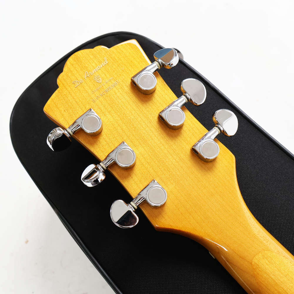【中古】DeArmond by GUILD  X-135 フルアコースティックギター ディアルモンド by ギルド ヘッド裏画像
