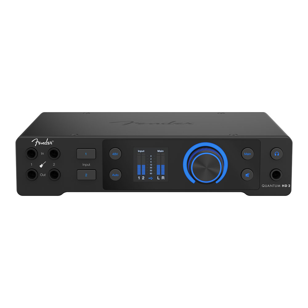 Fender フェンダー Quantum HD 2 USB-C Audio Interface USB-Cオーディオインターフェイス