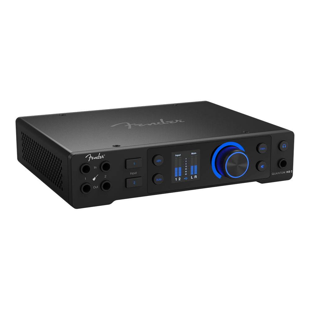 Fender フェンダー Quantum HD 2 USB-C Audio Interface USB-Cオーディオインターフェイス 全体