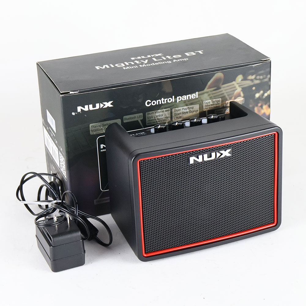 【中古】 NUX ニューエックス Mighty Lite BT 小型アンプ コンボ ギター用 ベース用 モデリングアンプ