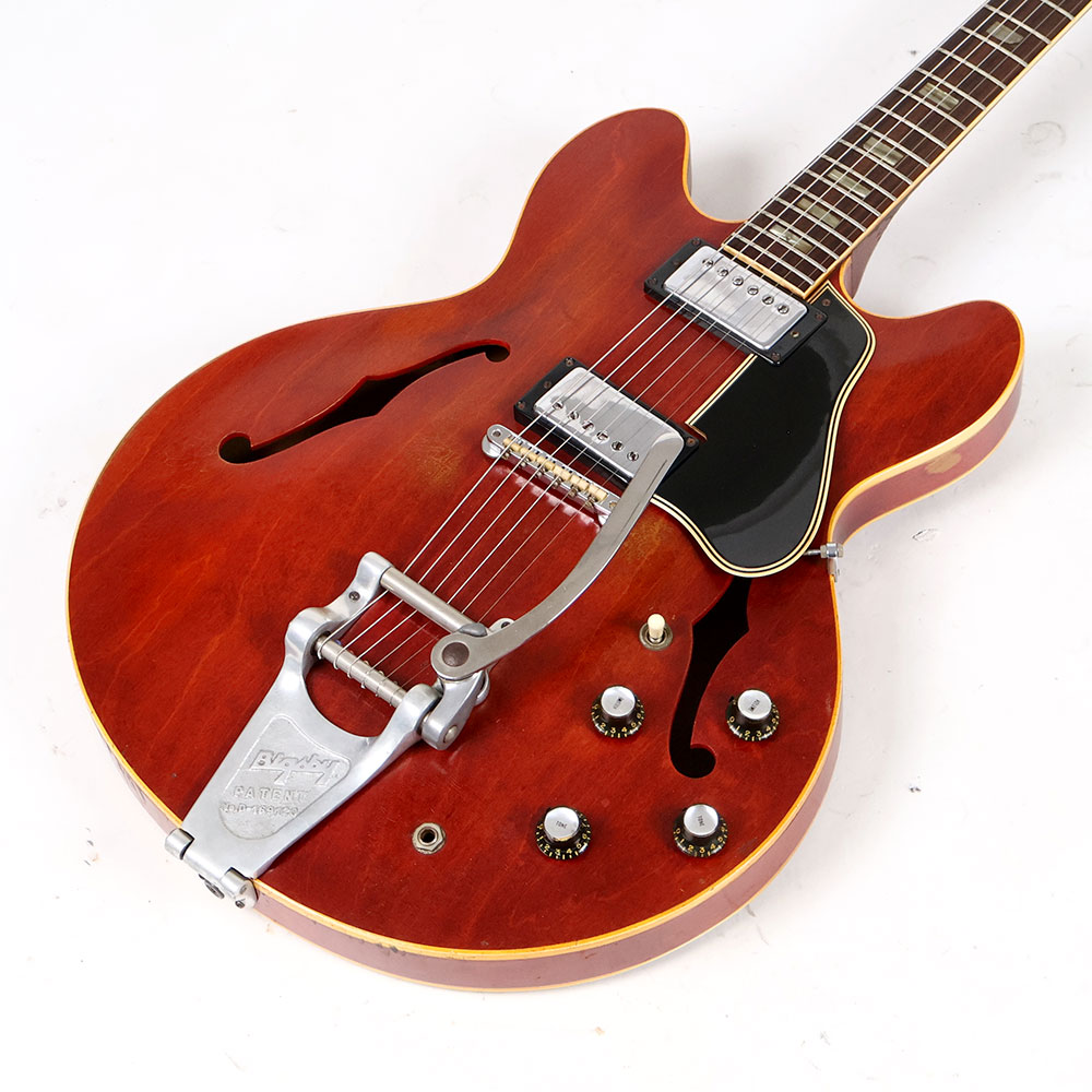 【中古】Gibson ギブソン ES-335 Cherry 1966年製 Bigsby増設 セミアコ エレキギター ボディ