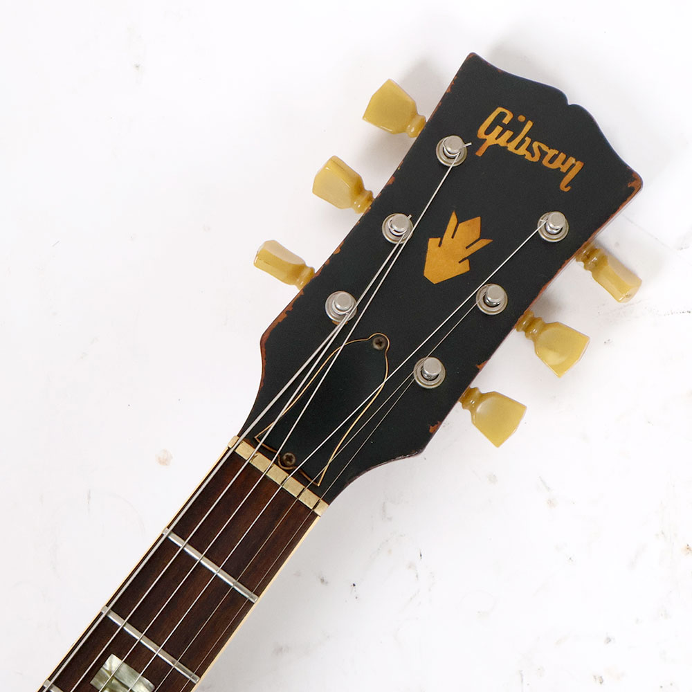 【中古】Gibson ギブソン ES-335 Cherry 1966年製 Bigsby増設 セミアコ エレキギター ヘッド