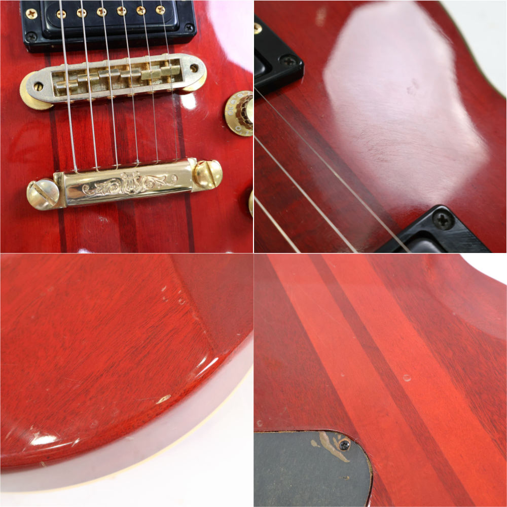 【中古】 エレキギター YAMAHA SG1500 Persimmon Red 1982年製 ヤマハ SG-1500 パーシモンレッド 日本製 MADE IN JAPAN 詳細画像