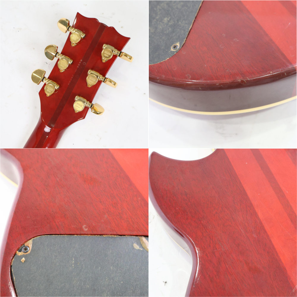 【中古】 エレキギター YAMAHA SG1500 Persimmon Red 1982年製 ヤマハ SG-1500 パーシモンレッド 日本製 MADE IN JAPAN 詳細画像