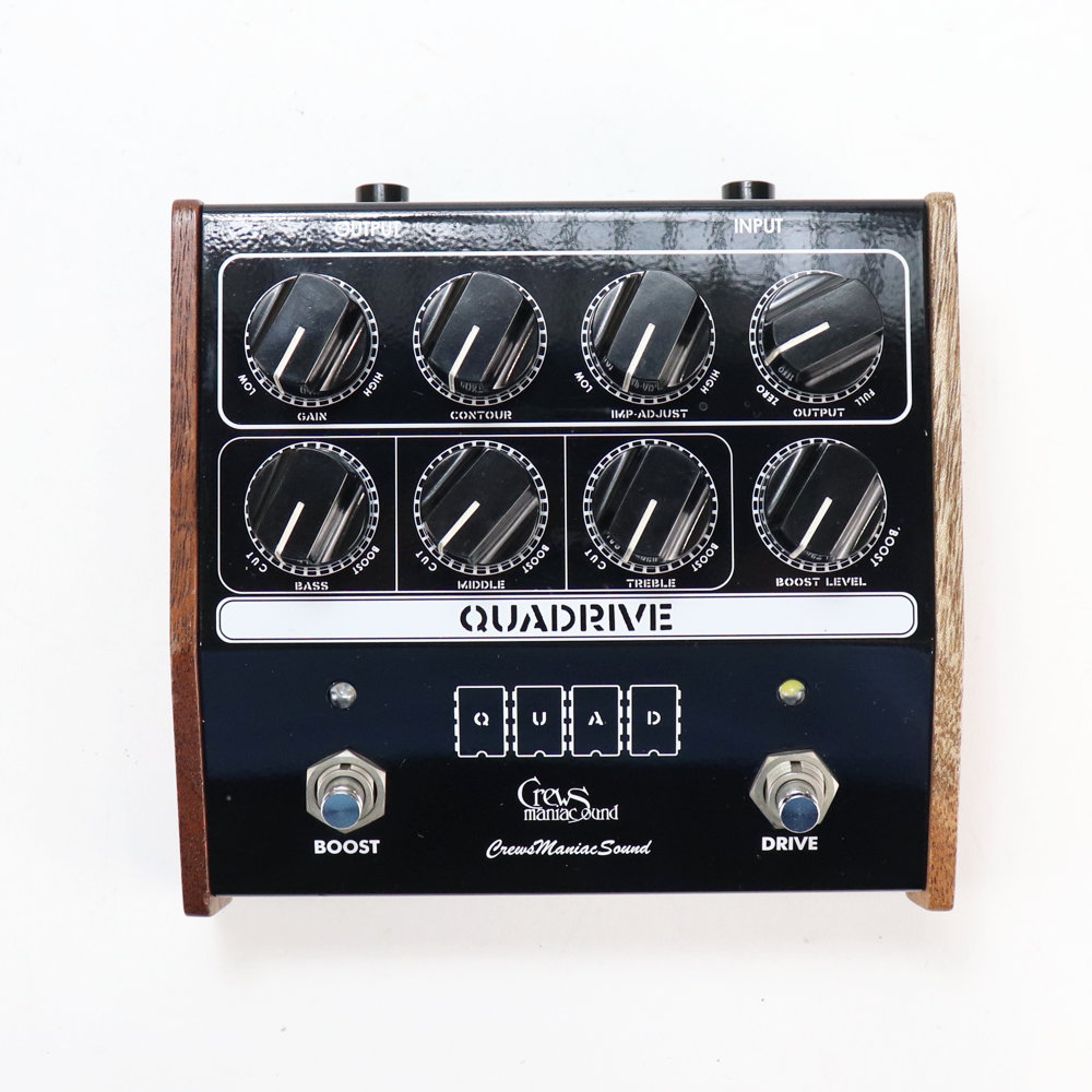 【中古】 Crews Maniac Sound QUADRIVE ギター用エフェクター