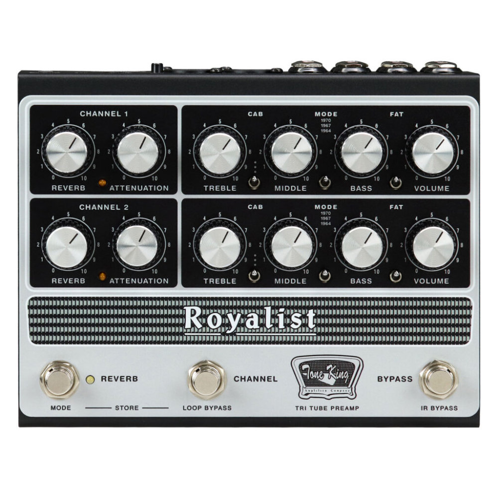 ギターエフェクター プリアンプ Tone King Royalist Preamp トーンキング ロイヤリストプリアンプ