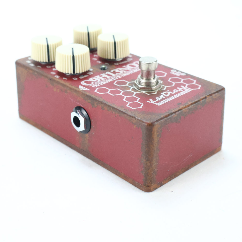 【中古】 KarDiaN C9H13NO3 アドレナリン ディストーション ギターエフェクター 側面
