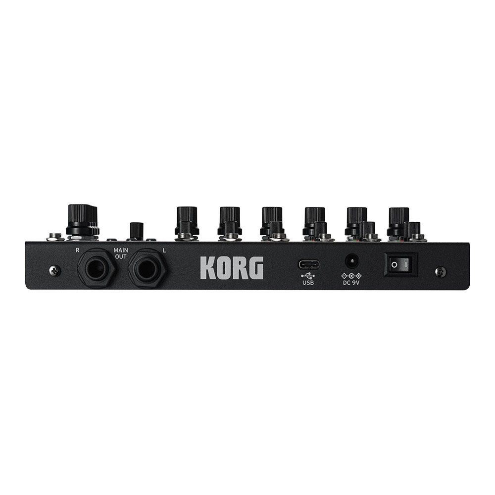 KORG NTS-4 MIXER kit PREFORMANCE MIXER KIT パフォーマンスミキサー組み立てキット 背面