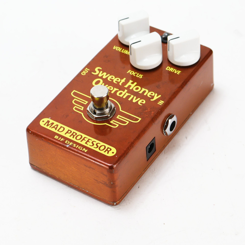 【中古】オーバードライブ エフェクター Mad Professor Sweet Honey Overdrive ギターエフェクター 側面
