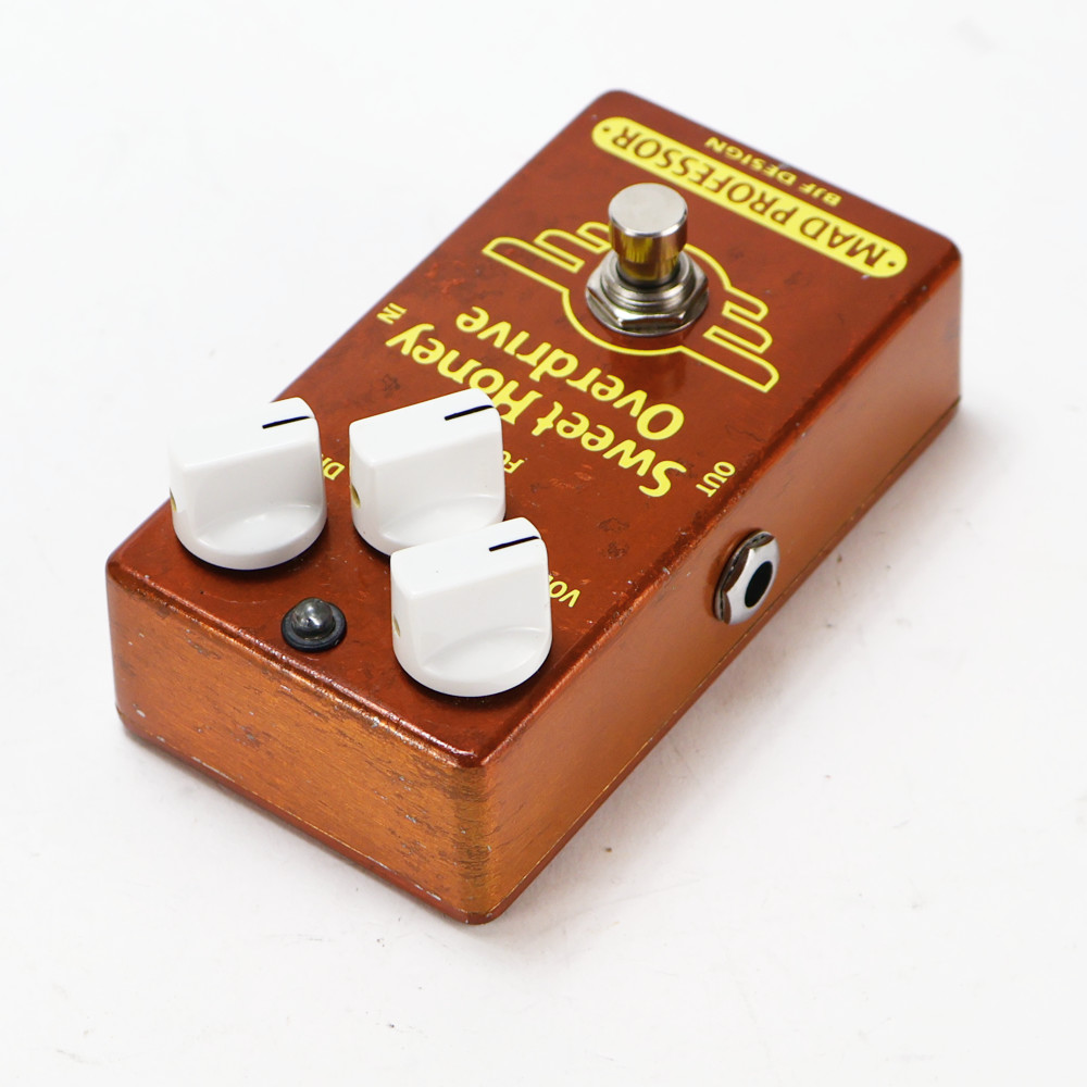 【中古】オーバードライブ エフェクター Mad Professor Sweet Honey Overdrive ギターエフェクター 側面
