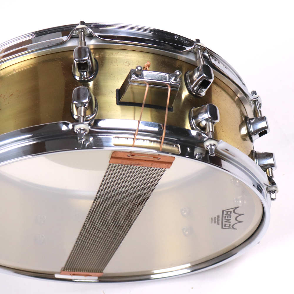 【中古】 スネアドラム メイペックス MAPEX BRASS SNARE LIMITED EDITION 500 14x5.5 スネアドラム サイド画像2