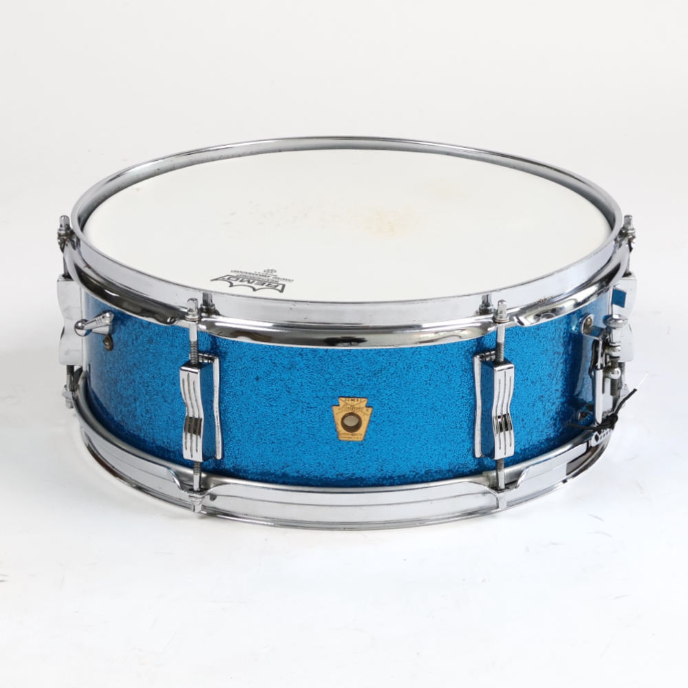【中古】 スネアドラム ラディック Ludwig 908PC Jazz Festival SPARKLING BLUE PEARL 14x5