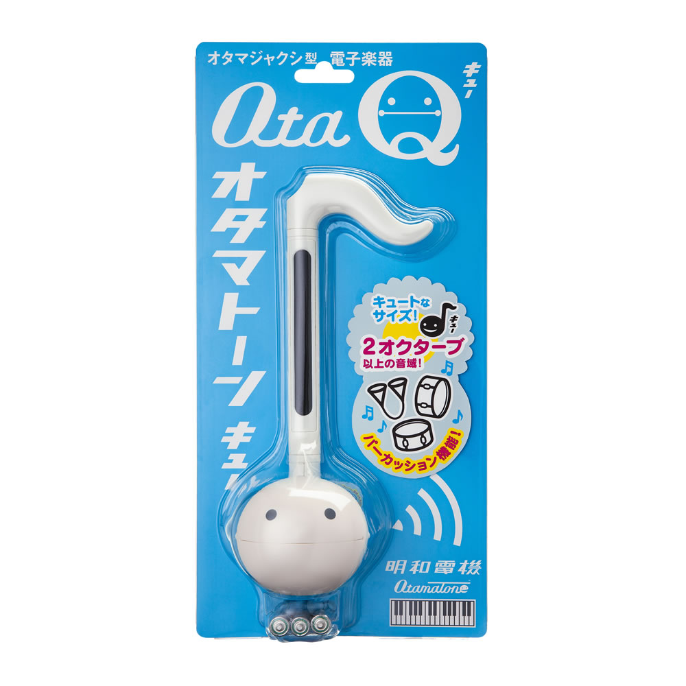 明和電機 Otamatone Q オタマトーンQ WH ホワイト パッケージ画像