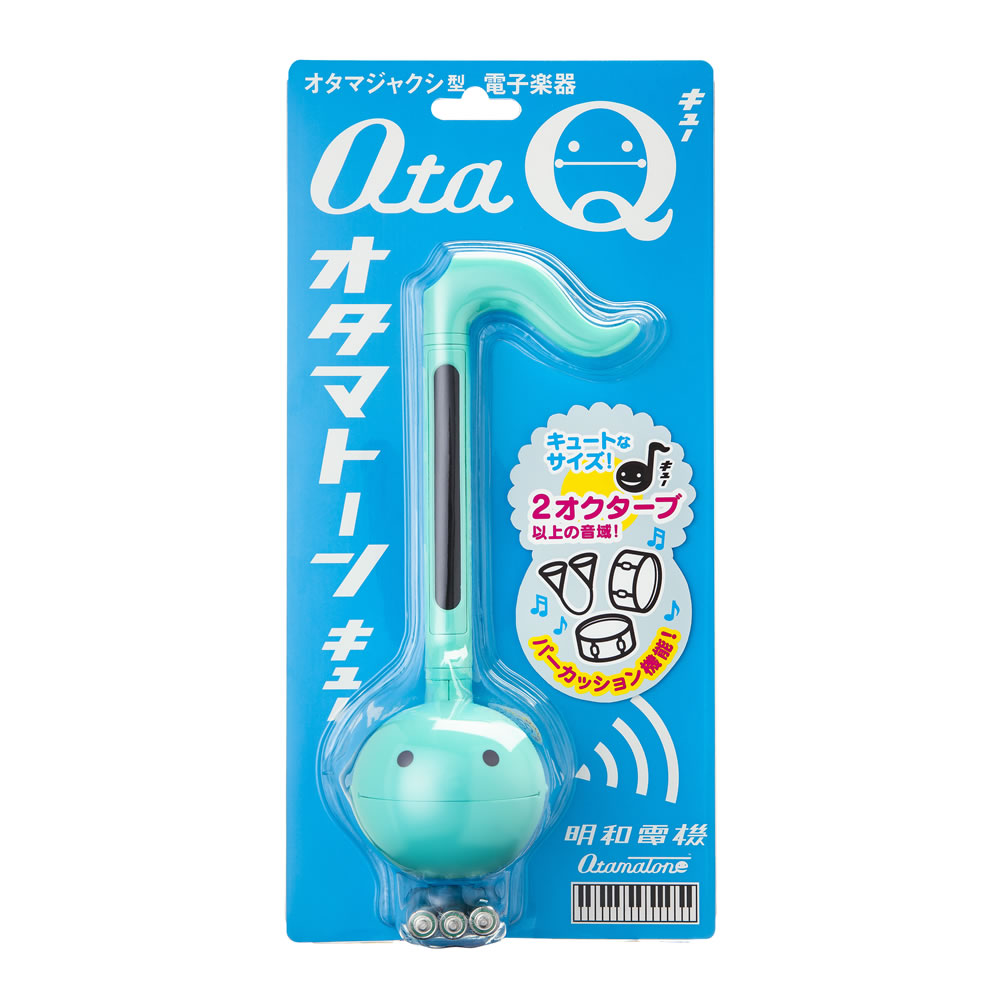 明和電機 Otamatone Q オタマトーンQ MINT ミント パッケージ画像