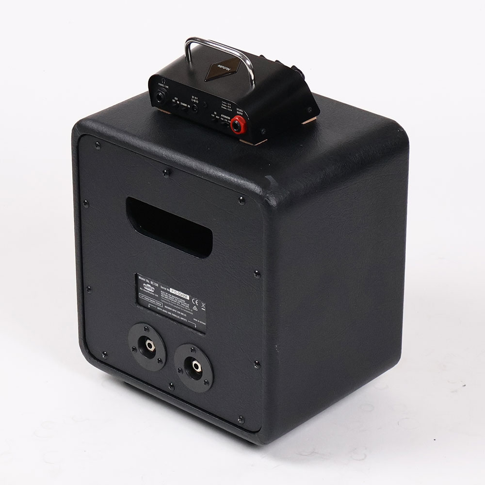 【中古】 VOX MV50-CL Clean BC108 小型ギターアンプヘッド スタックセット 全体