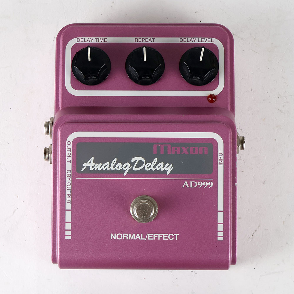 【中古】 エフェクター アナログディレイ MAXON AD999 ギターエフェクター マクソン ディレイ エコー