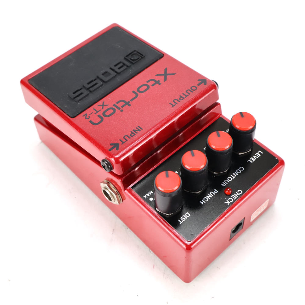 【中古】エクストーション エフェクター BOSS XT-2 Xtortion ディストーション ギターエフェクター リア斜めアングル画像