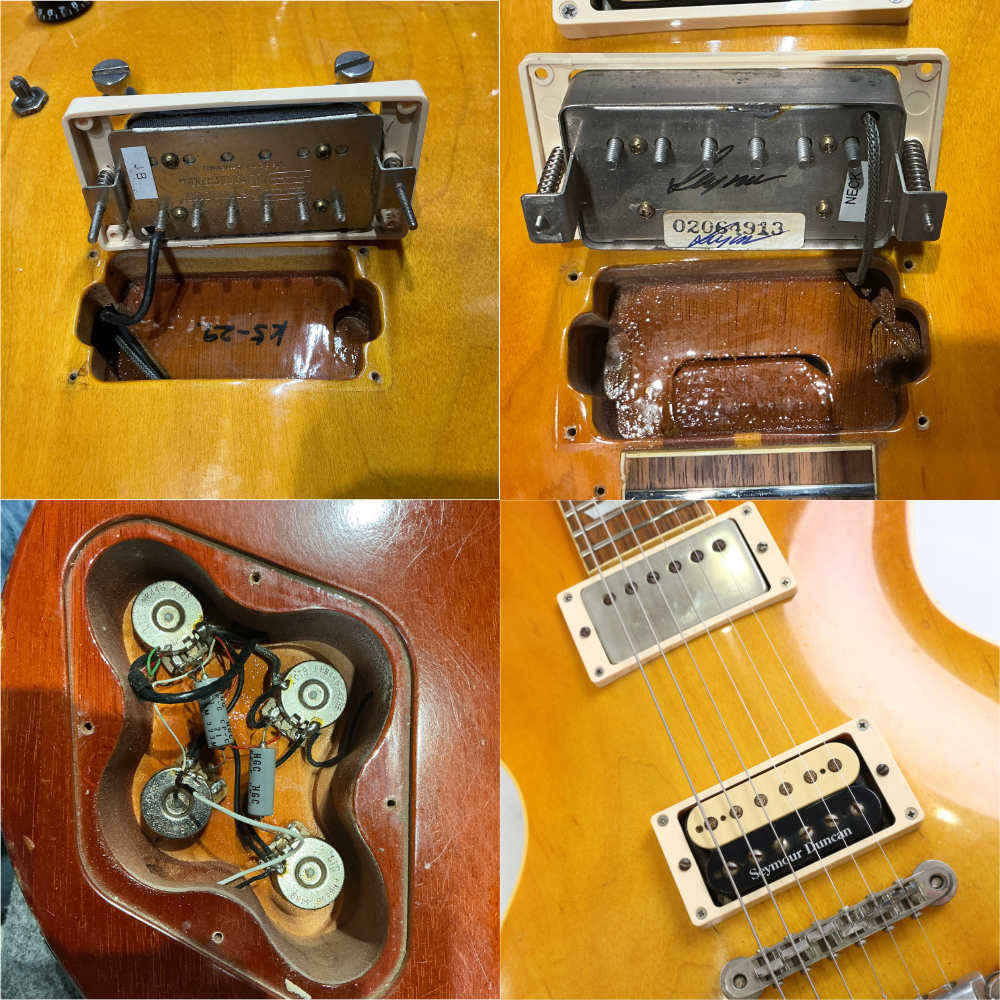 【中古】 エレキギター Navigator by ESP N-LP-’97 HONEY KEN KEN YOKOYAMA Model ガムテープ外し処理済み プレイヤーズコンディション 横山健モデル 詳細画像