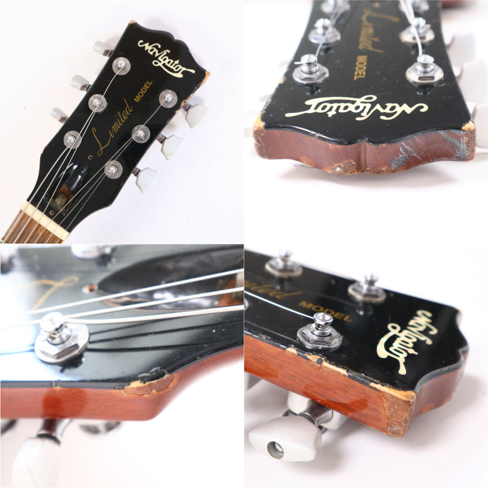 【中古】 エレキギター Navigator by ESP N-LP-’97 HONEY KEN KEN YOKOYAMA Model ガムテープ外し処理済み プレイヤーズコンディション 横山健モデル 詳細画像