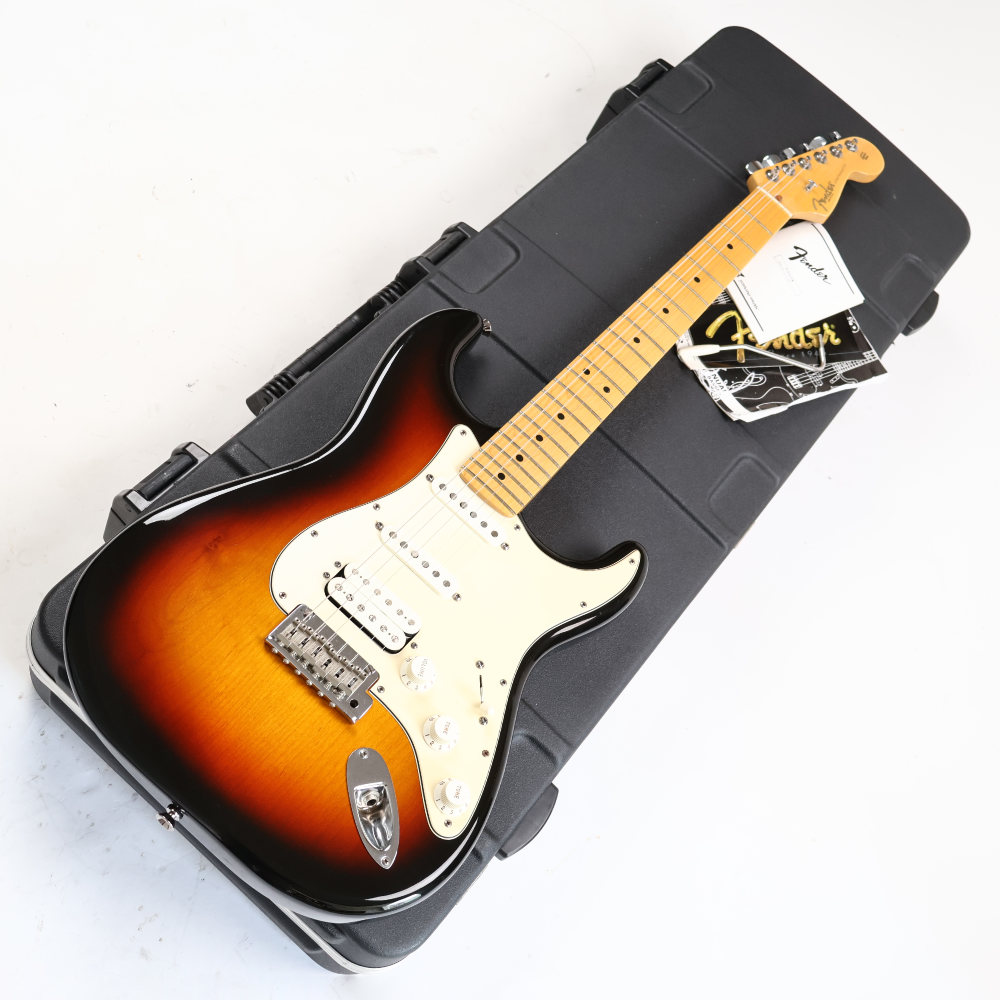 【中古】 エレキギター Fender American Standard Stratocaster HSS Maple Fingerboard 3TS 2007年製 フェンダー アメリカンスタンダード