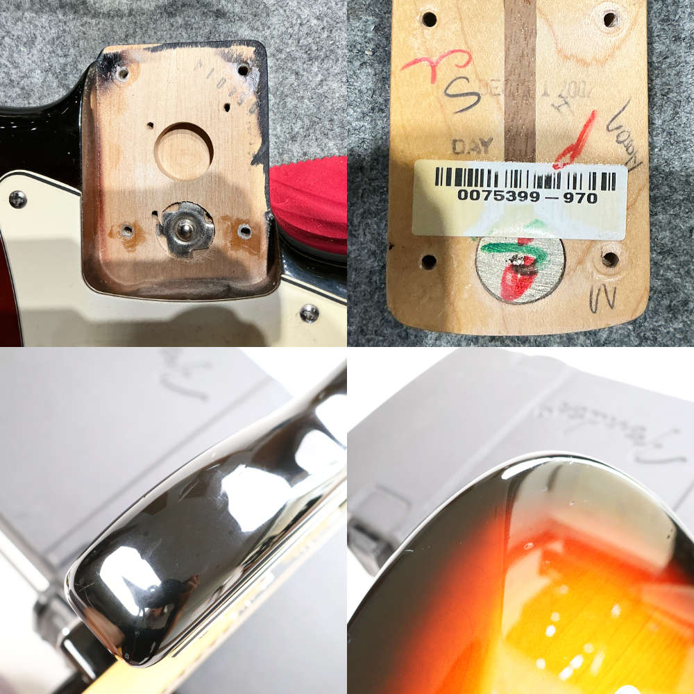 【中古】 エレキギター Fender American Standard Stratocaster HSS Maple Fingerboard 3TS 2007年製 フェンダー アメリカンスタンダード 内部 傷