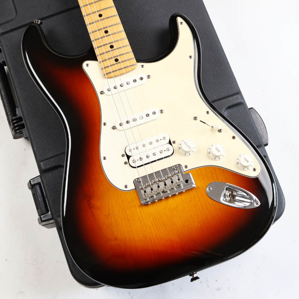 【中古】 エレキギター Fender American Standard Stratocaster HSS Maple Fingerboard 3TS 2007年製 フェンダー アメリカンスタンダード ボディ画像