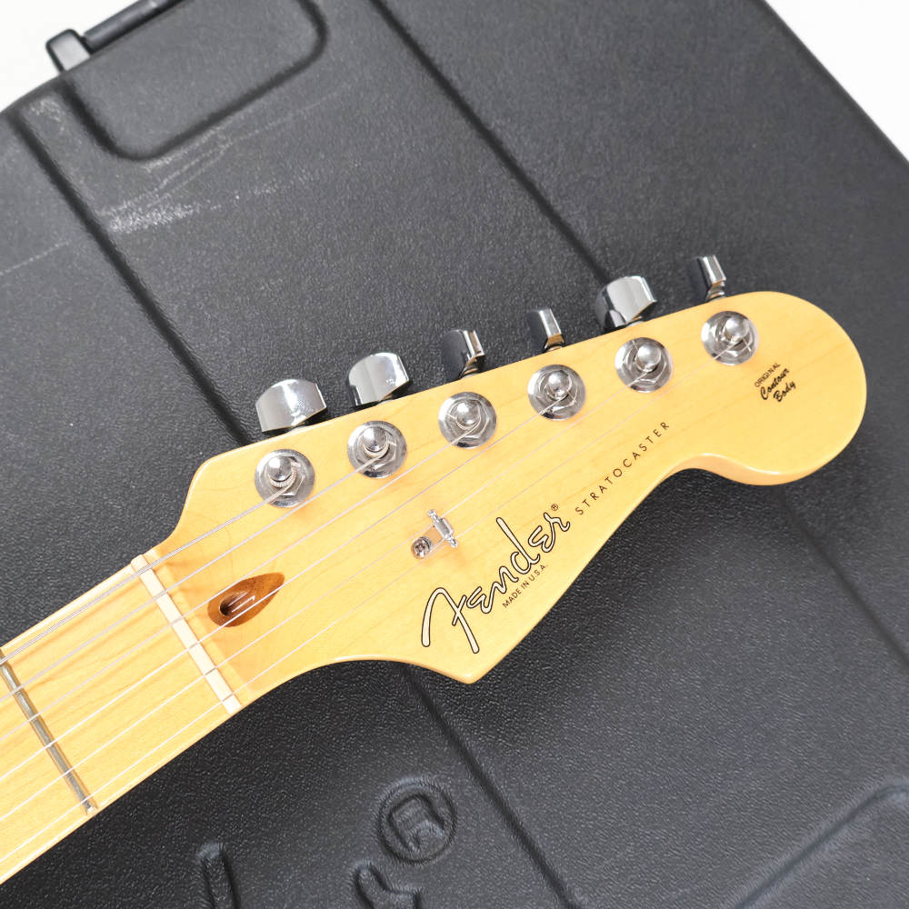 【中古】 エレキギター Fender American Standard Stratocaster HSS Maple Fingerboard 3TS 2007年製 フェンダー アメリカンスタンダード ヘッド画像