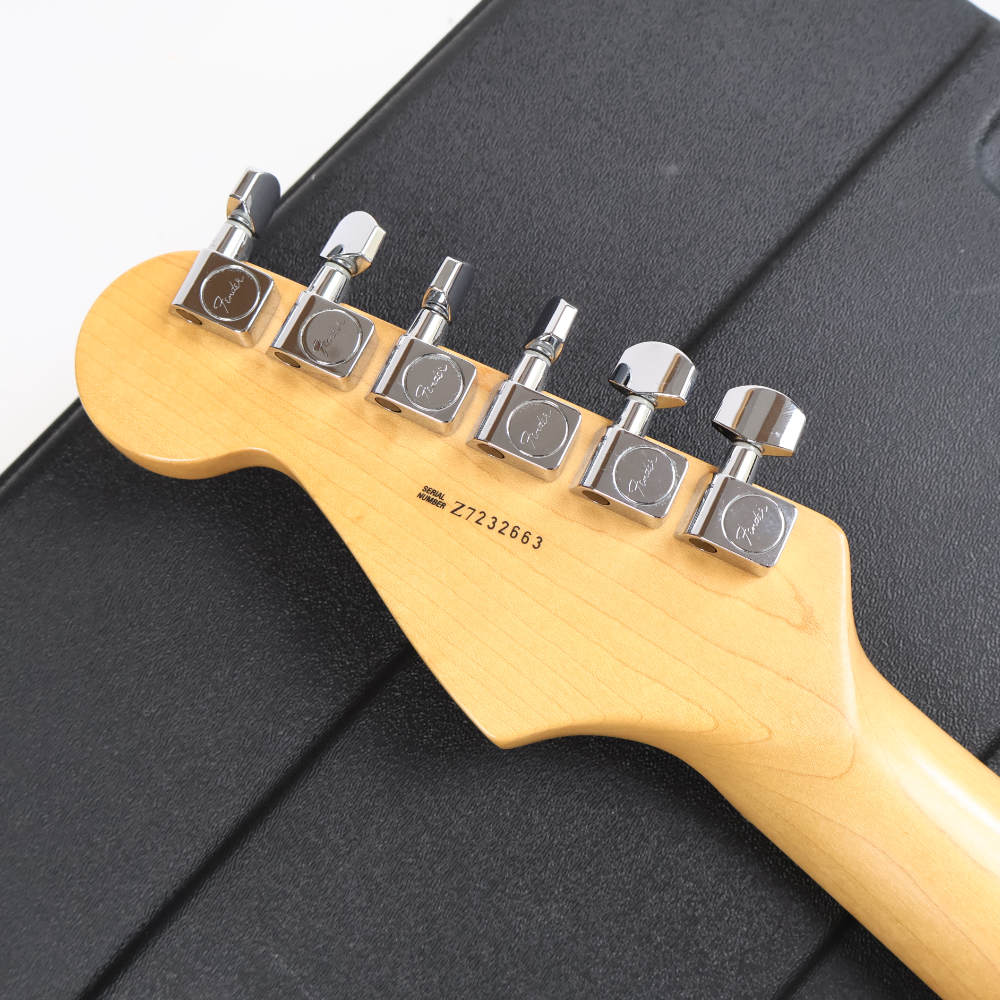 【中古】 エレキギター Fender American Standard Stratocaster HSS Maple Fingerboard 3TS 2007年製 フェンダー アメリカンスタンダード ヘッド裏画像