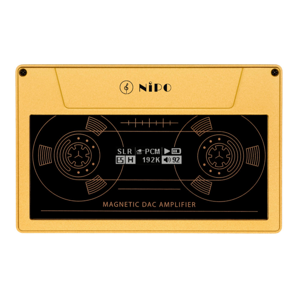 DACアンプ NiPO A200 Pro Gold ライポ トップ画像