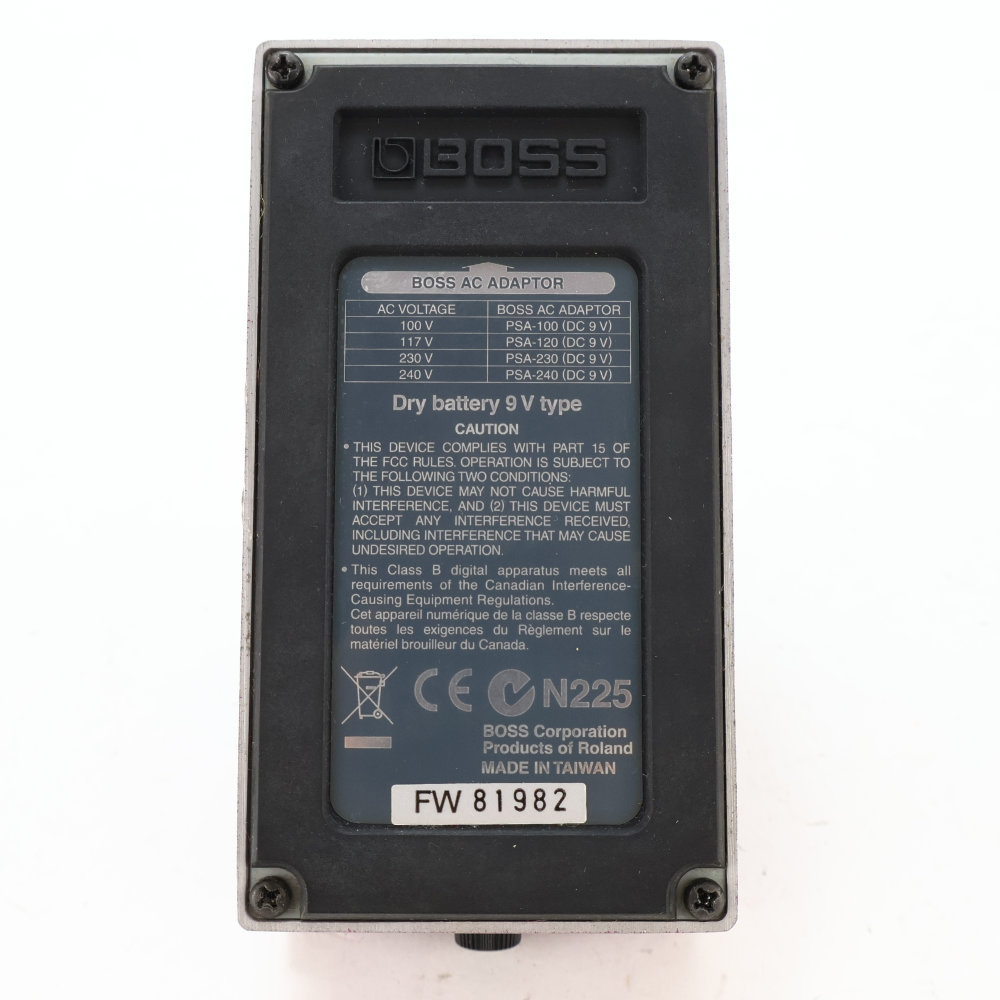 【中古】 フランジャー エフェクター BOSS BF-3 Flanger ギターエフェクター 底面