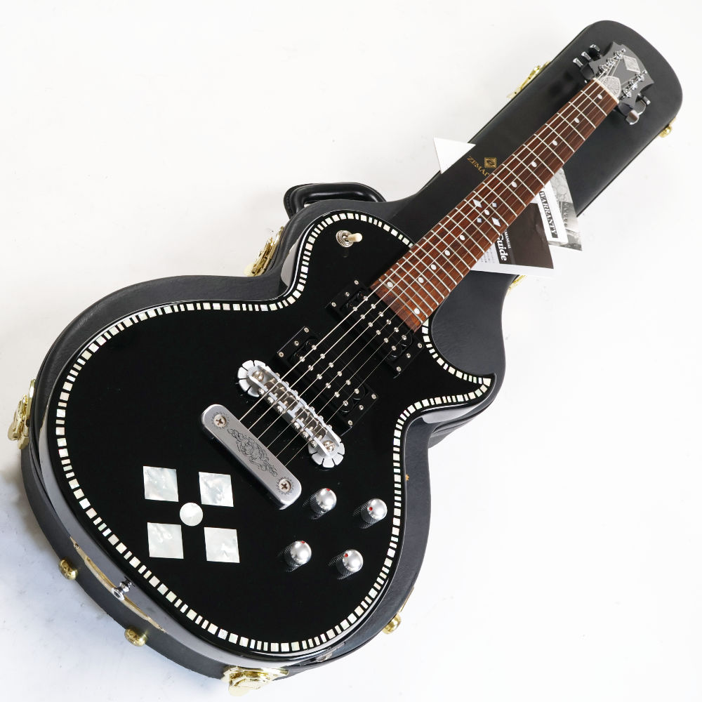 【中古】 エレキギター ZEMAITIS Antanus A24SU BLACK PEARL DIAMOND ゼマイティス Antanus Superior Series ゼマティス ホワイトパールハート