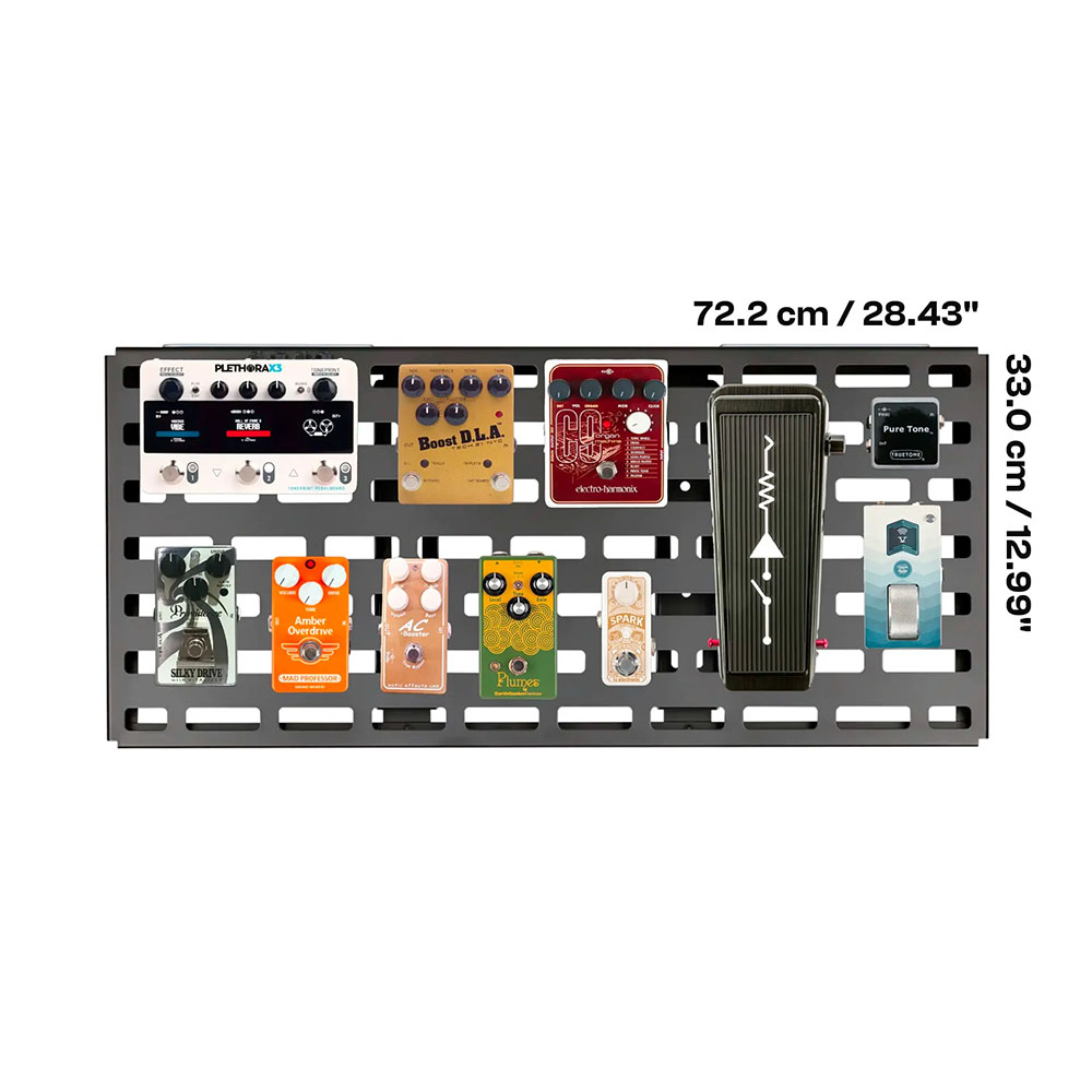 RockBoard RBO B 4.4 QUAD B Pedalboard with Gig Bag ギグバッグ付きペダルボード 72cm×33cm イメージ