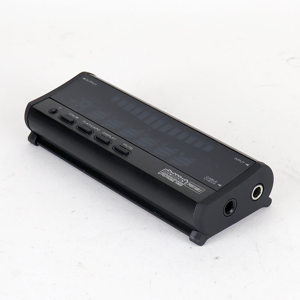 【中古】 チューナー  KORG PB-04 PITHCHBLACK PORTABLE  コルグ ピッチブラックポータブル 全体